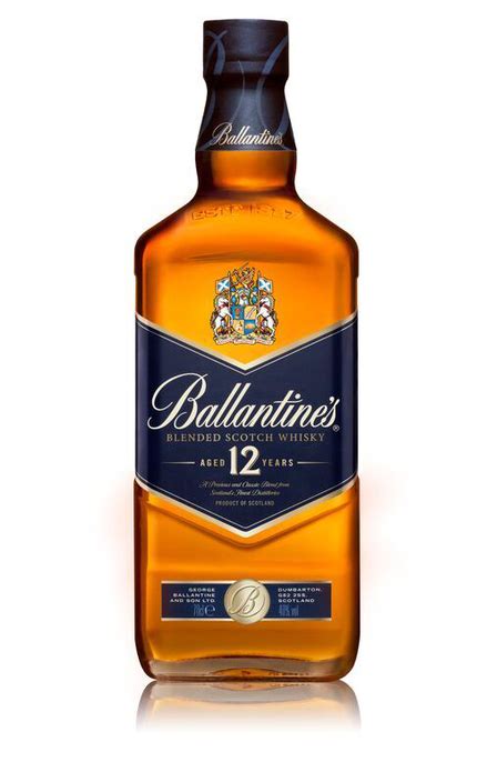 ballantine's 12 year scotch.